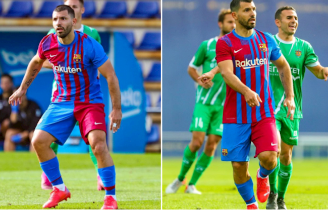 Sergio Aguero đã có thể ra sân trở lại