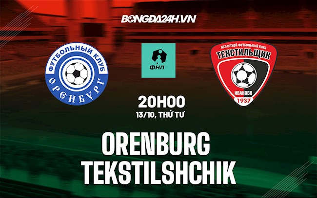 Orenburg vs Tekstilshchik Orenburg vs Tekstilshchik