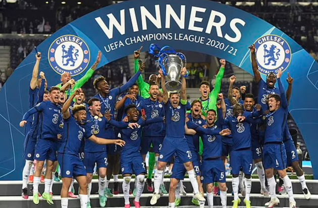 Chelsea vô địch C1 mùa giải năm ngoái Chelsea vô địch C1 mùa giải năm ngoái