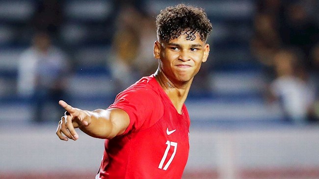 Ilhan Fandi là sao mai đầy hứa hẹn của bóng đá Singapore