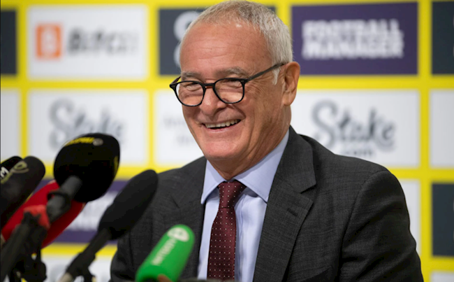 Ranieri dẫn dắt Watford
