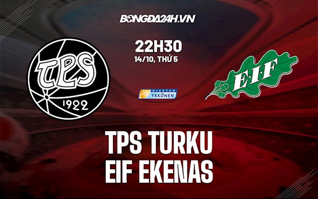Nhận định,  TPS Turku vs EIF Ekenas 22h30 ngày 14/10 (Hạng 2 Phần Lan 2021)