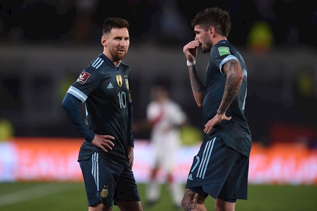 Messi có một trận đấu mờ nhạt