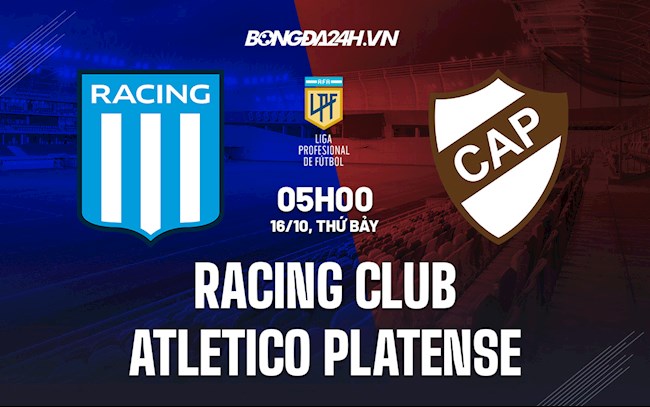 Nhận định Racing Club vs Atletico Platense 5h00 ngày 16/10 (VĐQG Argentina 2021)