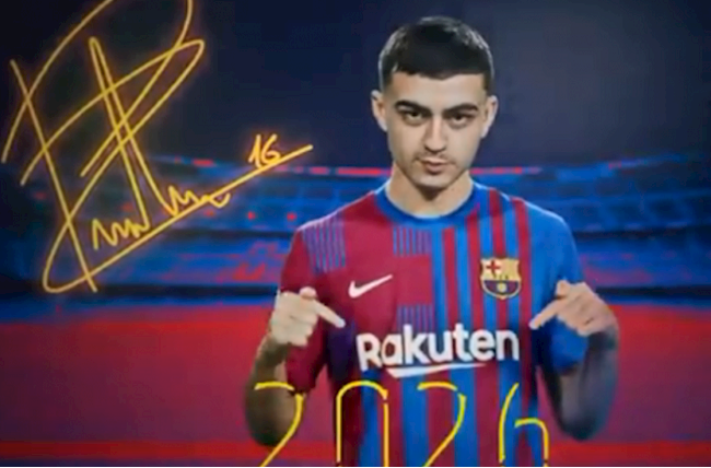 Pedri có điều khoản giải phóng lên tới 1 tỷ euro Pedri có điều khoản giải phóng lên tới 1 tỷ euro