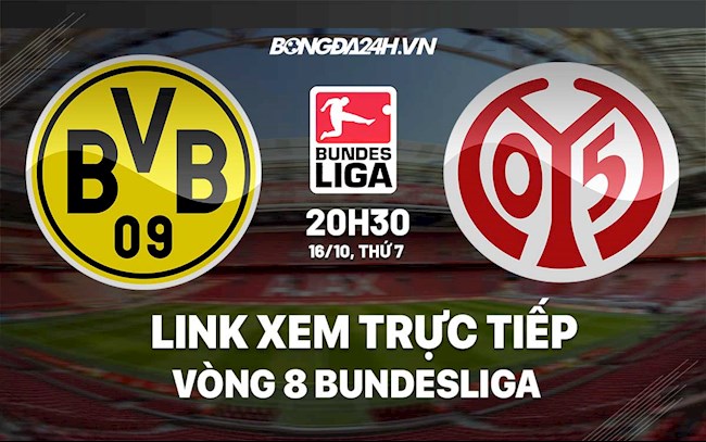 Link xem trực tiếp Dortmund vs Mainz 20h30 ngày 16102021 hình ảnh