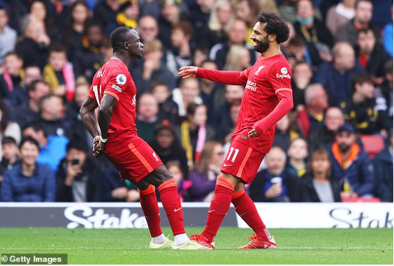 Sadio Mane đi vào lịch sử sau bàn thắng vào lưới Watford
