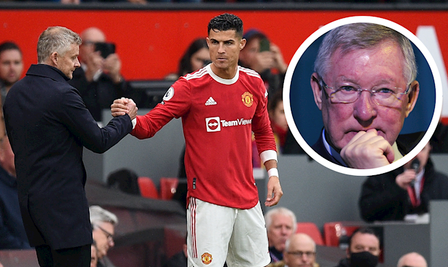 Solskjaer Ronaldo Ferguson