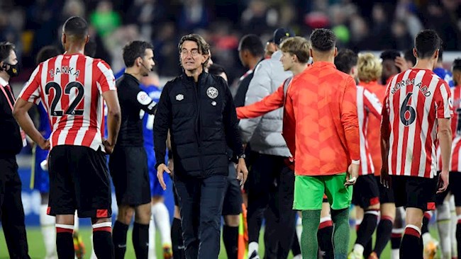 Brentford chơi áp đảo nhưng vẫn phải nhận thất bại