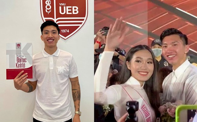 Tân sinh viên Đoàn Văn Hậu bận rộn trước ngày sang Hàn Quốc