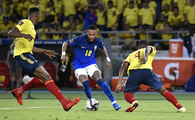 Neymar Brazil vs Colombia