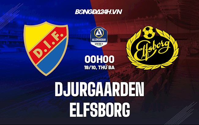 Nhận định,  Djurgarden vs Elfsborg 0h00 ngày 19/10 (VĐQG Thụy Điển 2021)