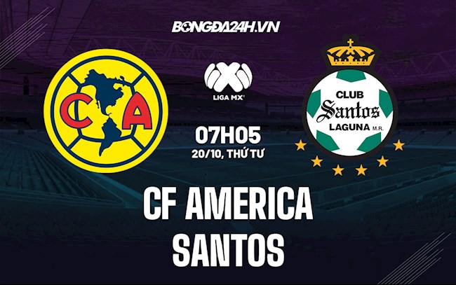 Soi kèo CF America vs Santos VĐQG Mexico 2021/22