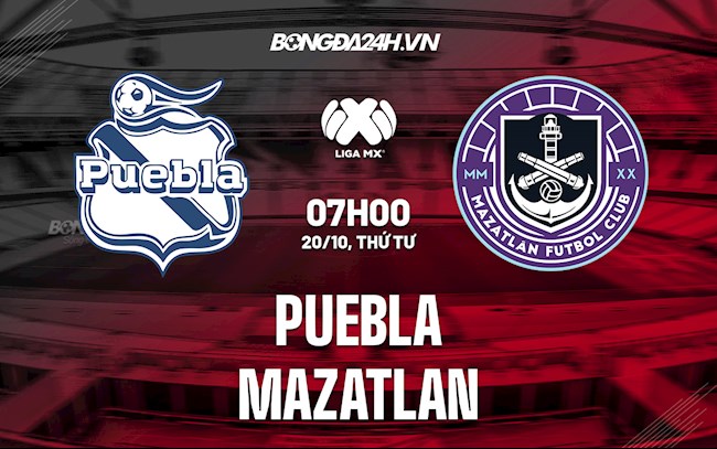 Soi kèo Puebla vs Mazatlan VĐQG Mexico 2021/22