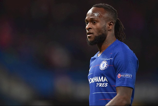 Victor Moses khi còn khoác áo Chelsea