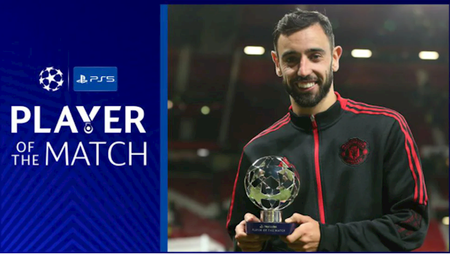 Bruno Fernandes xuất sắc nhất trận MU 3-2 Atalanta
