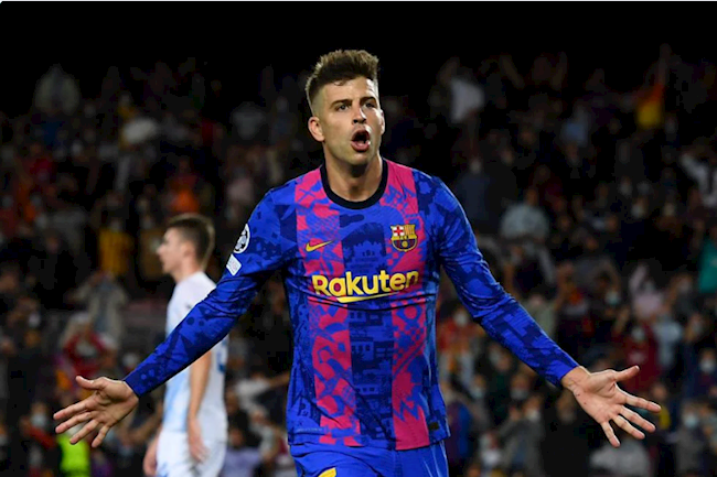 Pique khai thông bế tắc cho Barca Pique khai thông bế tắc cho Barca
