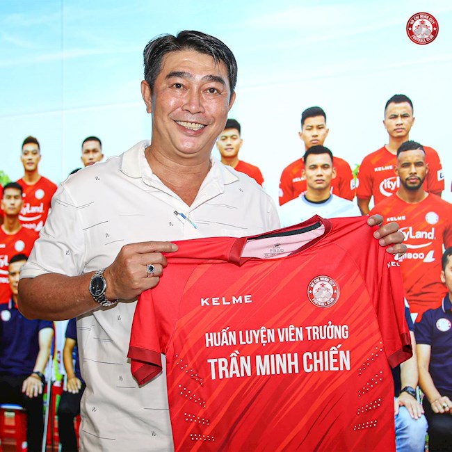 CLB TPHCM ra mắt HLV Trần Minh Chiến hình ảnh