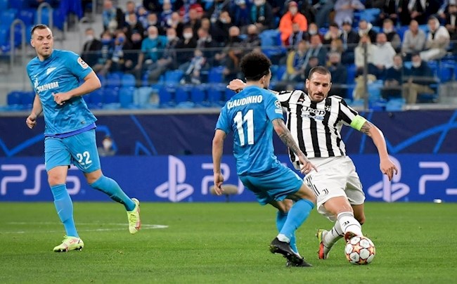 Bonucci vs Zenit 21/10 Bonucci vs Zenit 21/10