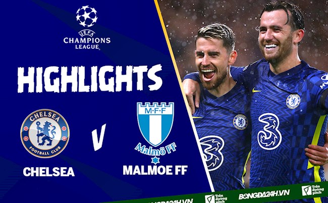 Video cúp C1 Chelsea vs Malmoe FF: Jorginho lập cú đúp