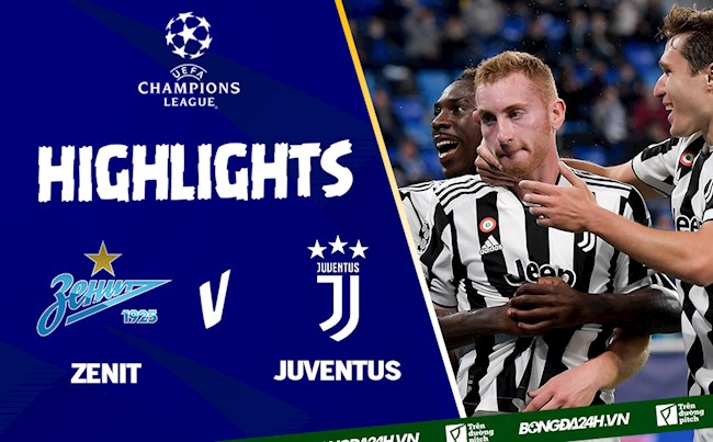 Video cúp C1 Zenit vs Juventus: Lão Bà có 1 trận đấu khó khăn