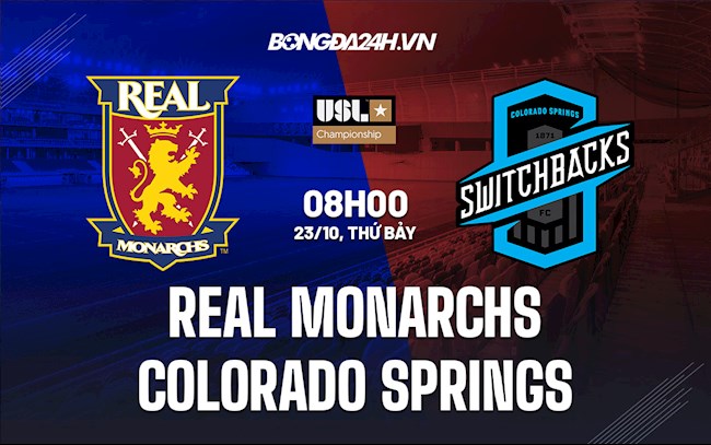 Soi kèo Real Monarchs vs Colorado Springs Giải Hạng Nhất Mỹ Soi kèo Real Monarchs vs Colorado Springs Giải Hạng Nhất Mỹ