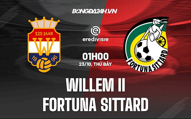 Soi kèo Willem II vs Fortuna Sittard VĐQG Hà Lan 2021/22