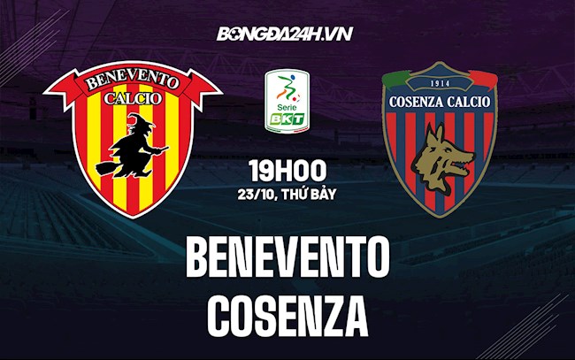 Nhận định bóng đá Benevento vs Cosenza 19h00 ngày 23/10 (Hạng 2 Italia 2021/22)