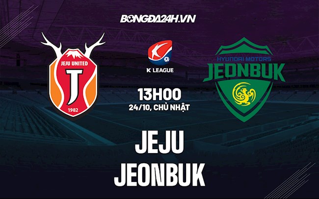 Soi kèo Jeju vs Jeonbuk VĐQG Hàn Quốc 2021