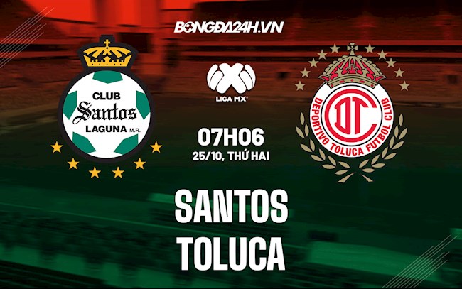 Soi kèo Santos vs Toluca VĐQG Mexico