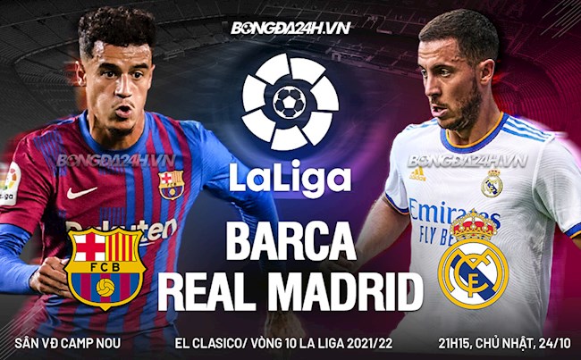 siêu kinh điển 2021-Real Madrid bản lĩnh đánh bại Barca ngay tại Nou Camp 