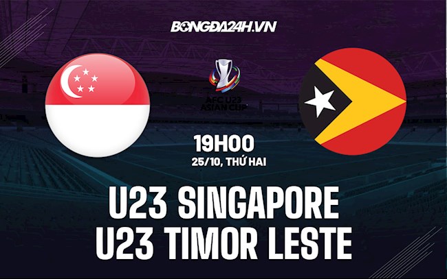 U23 Singapore vs U23 Timor Leste