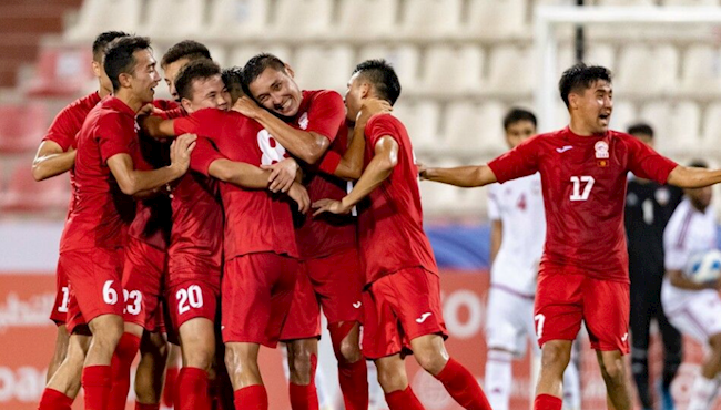 UAE thua sốc trước ĐT U23 Kyrgyzstan