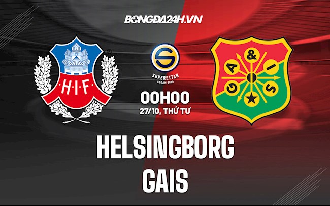 Soi kèo Helsingborg vs GAIS Hạng 2 Thụy Điển