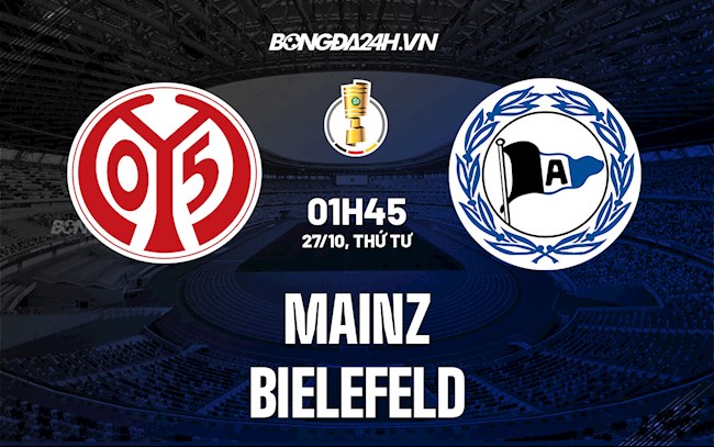 Soi kèo Mainz vs Bielefeld Cúp QG Đức 2021/22