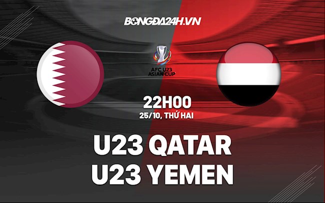 Nhận định U23 Qatar vs U23 Yemen 22h00 ngày 25/10 (Vòng loại U23 châu Á 2022)