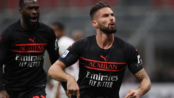 Giroud đã có 4 bàn ở Serie A mùa này