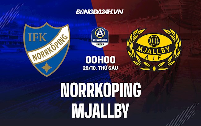 Nhận định,  Norrkoping vs Mjallby 0h ngày 29/10 (VĐQG Thụy Điển 2021)