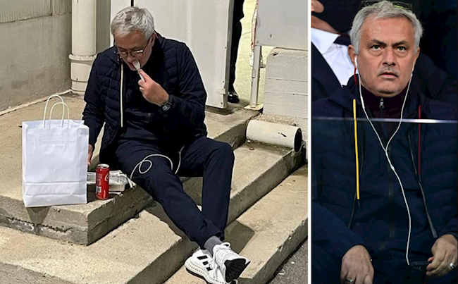 Đến Mourinho cũng phải ăn bên ngoài SVĐ
