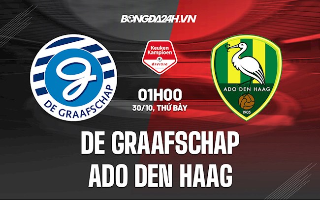 Soi kèo De Graafschap vs ADO Den Haag Hạng 2 Hà Lan 2021/22