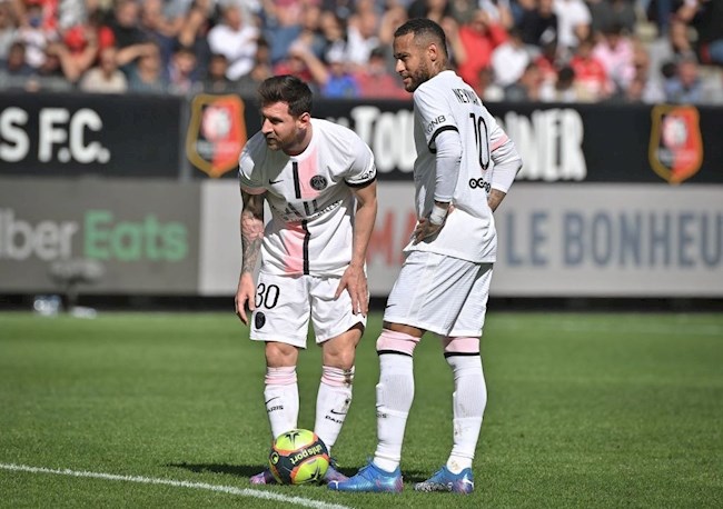 Messi, Neymar, Mbappe không sút nổi quả nào trúng đích trước Rennes