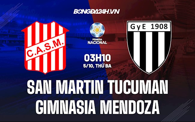 Nhận định San Martin Tucuman vs Gimnasia Mendoza