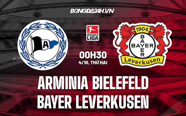 Nhận định Bielefeld vs Leverkusen 0h30 ngày 4/10 (Bundesliga 2021/22)
