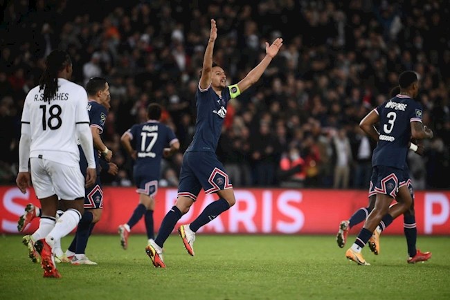 Đội trưởng Marquinhos mang về bà gỡ hòa cho PSG