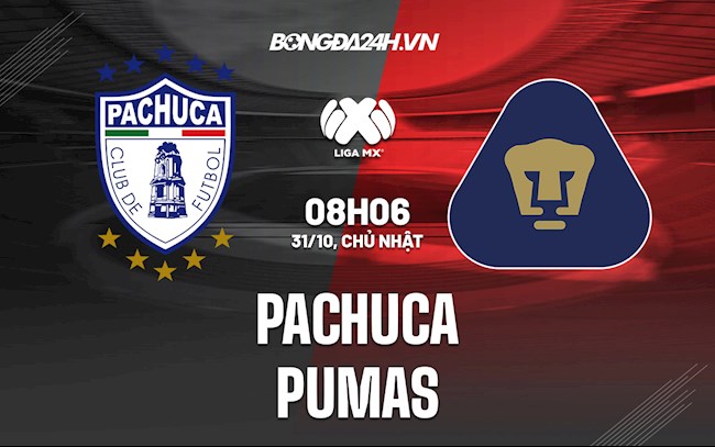 Soi kèo Pachuca vs Pumas VĐQG Mexico Soi kèo Pachuca vs Pumas VĐQG Mexico