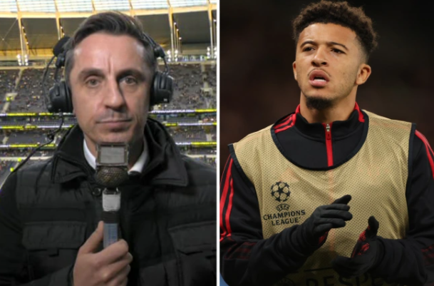Garry Neville cảnh báo Jadon Sancho