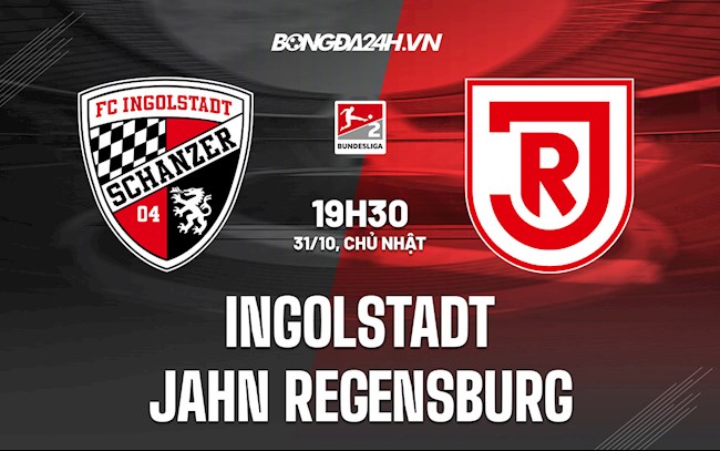 Nhận định bóng đá Ingolstadt vs Jahn Regensburg 19h30 ngày 31/10 (Hạng 2 Đức 2021/22)