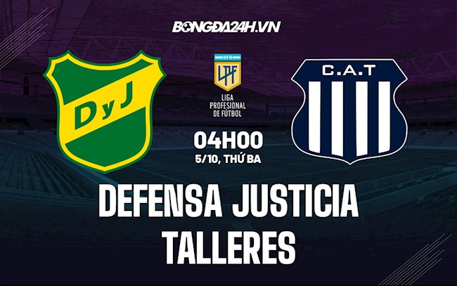 Soi kèo Defensa Justicia vs Talleres VĐQG Argentina 2021/22 Soi kèo Defensa Justicia vs Talleres VĐQG Argentina 2021/22