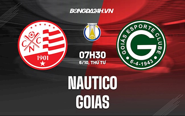 Nhận định bóng đá Nautico vs Goias 7h30 ngày 6/10 (Hạng 2 Brazil 2021)