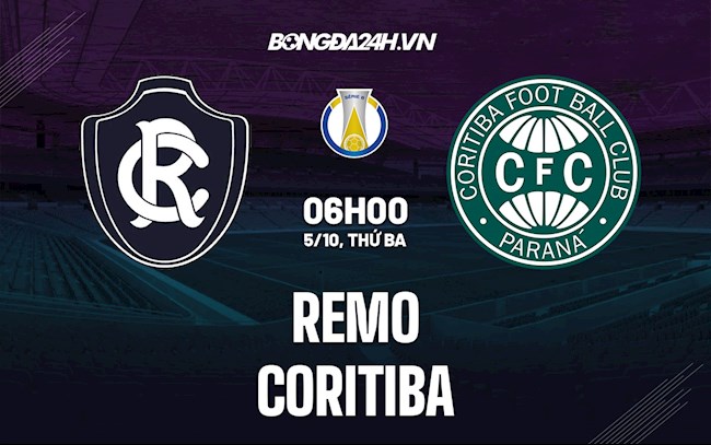 Nhận định, dự đoán Remo vs Coritiba 6h00 ngày 5/10 (Hạng 2 Brazil 2021)